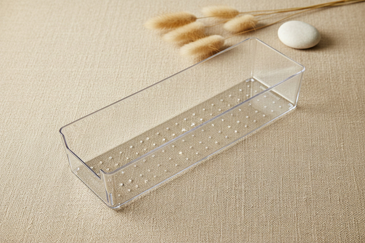 Boîte de rangement transparente style japonais