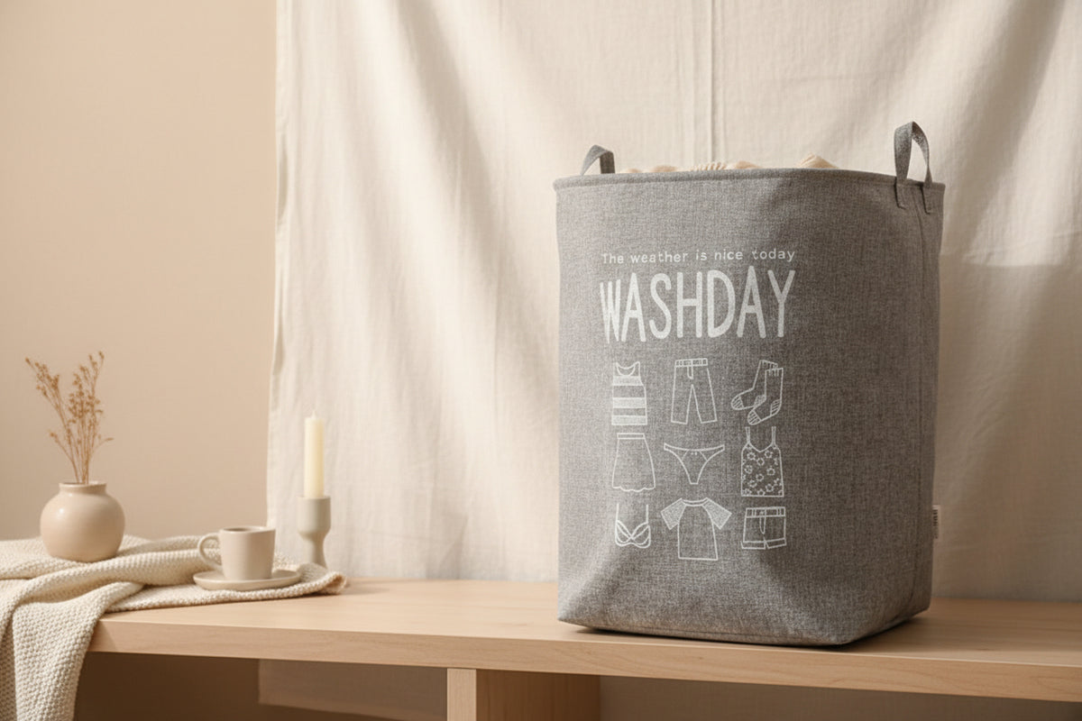 Panier de rangement pliable